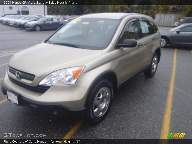 Borrego Beige Metallic / Ivory 2009 Honda CR-V LX