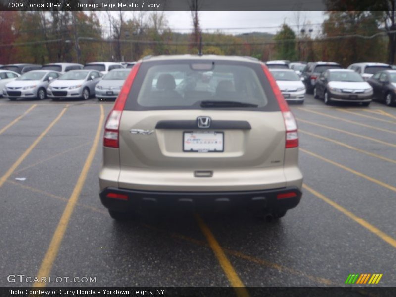 Borrego Beige Metallic / Ivory 2009 Honda CR-V LX