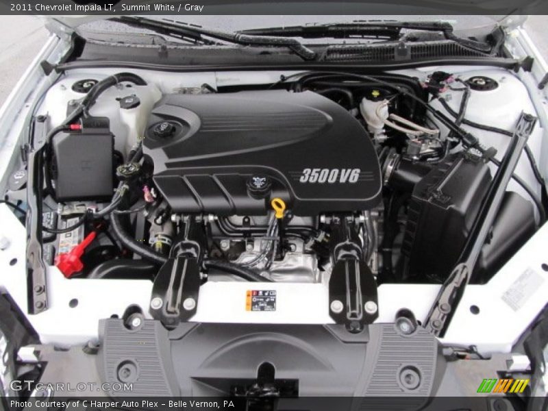 Summit White / Gray 2011 Chevrolet Impala LT