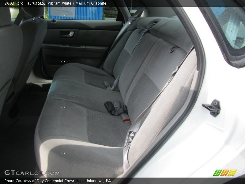 Vibrant White / Medium Graphite 2003 Ford Taurus SES