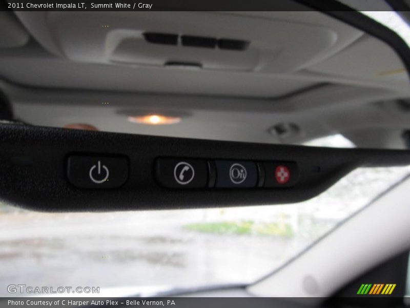 Summit White / Gray 2011 Chevrolet Impala LT
