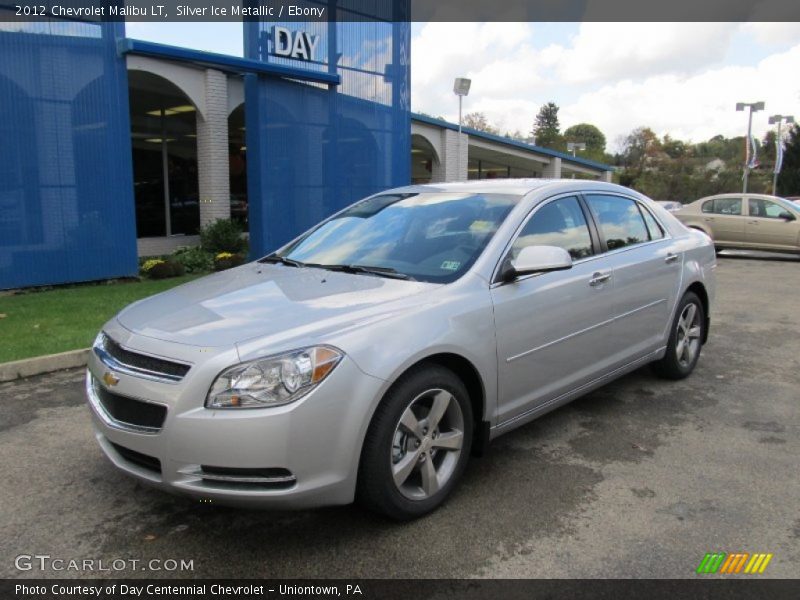 Silver Ice Metallic / Ebony 2012 Chevrolet Malibu LT