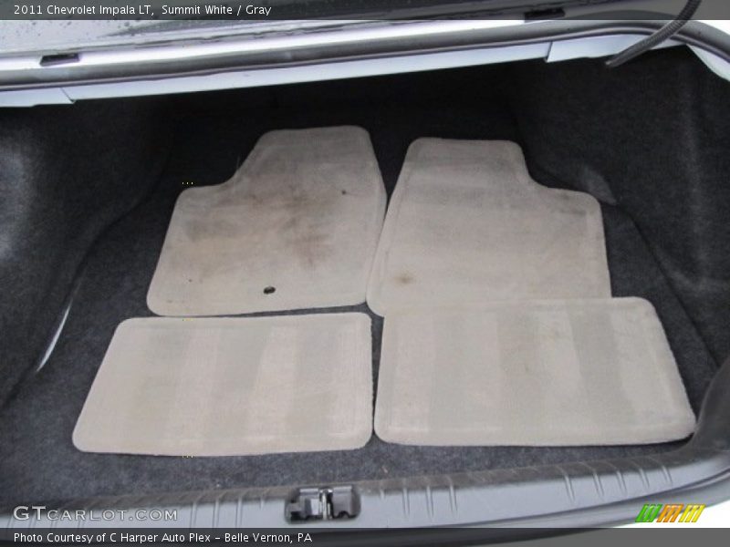 Summit White / Gray 2011 Chevrolet Impala LT