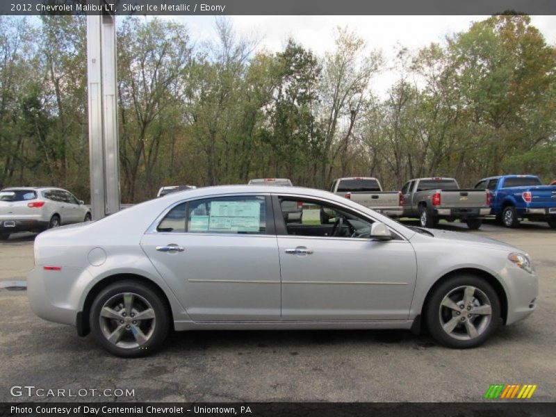 Silver Ice Metallic / Ebony 2012 Chevrolet Malibu LT
