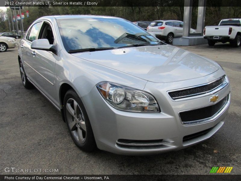 Silver Ice Metallic / Ebony 2012 Chevrolet Malibu LT