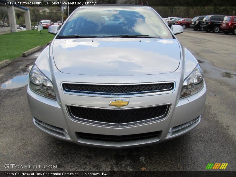 Silver Ice Metallic / Ebony 2012 Chevrolet Malibu LT