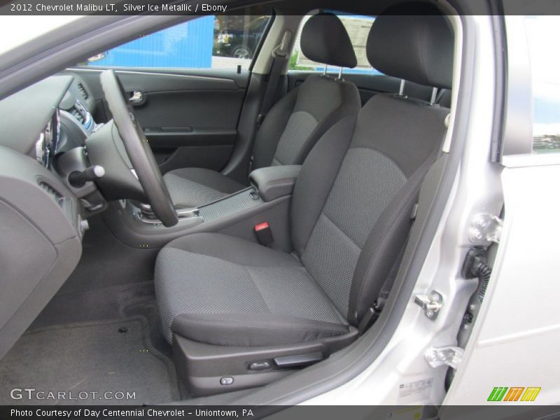 Silver Ice Metallic / Ebony 2012 Chevrolet Malibu LT
