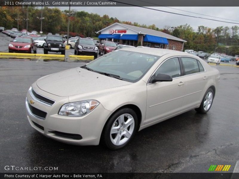 Gold Mist Metallic / Cocoa/Cashmere 2011 Chevrolet Malibu LS