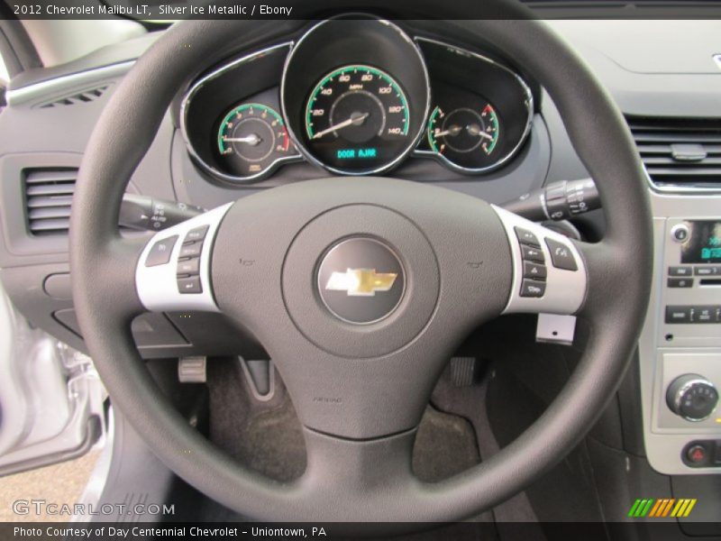 Silver Ice Metallic / Ebony 2012 Chevrolet Malibu LT