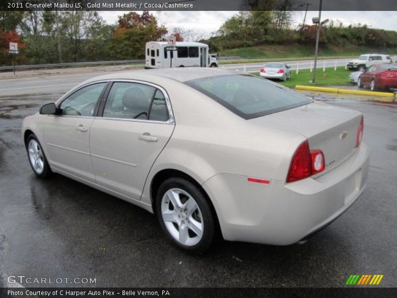 Gold Mist Metallic / Cocoa/Cashmere 2011 Chevrolet Malibu LS