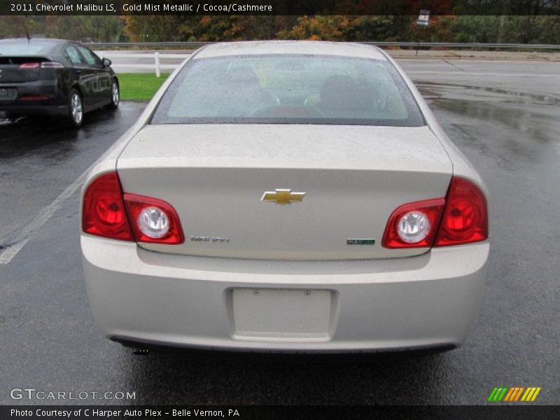Gold Mist Metallic / Cocoa/Cashmere 2011 Chevrolet Malibu LS