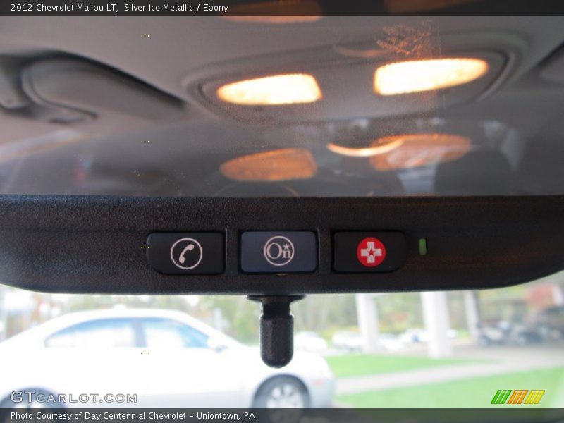 Silver Ice Metallic / Ebony 2012 Chevrolet Malibu LT