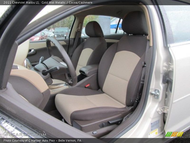  2011 Malibu LS Cocoa/Cashmere Interior