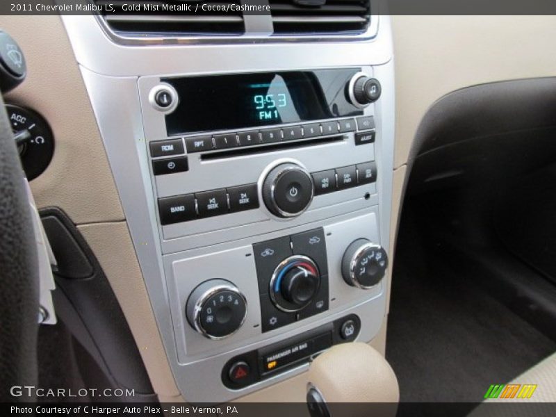 Controls of 2011 Malibu LS