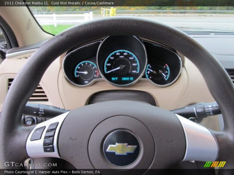 Gold Mist Metallic / Cocoa/Cashmere 2011 Chevrolet Malibu LS