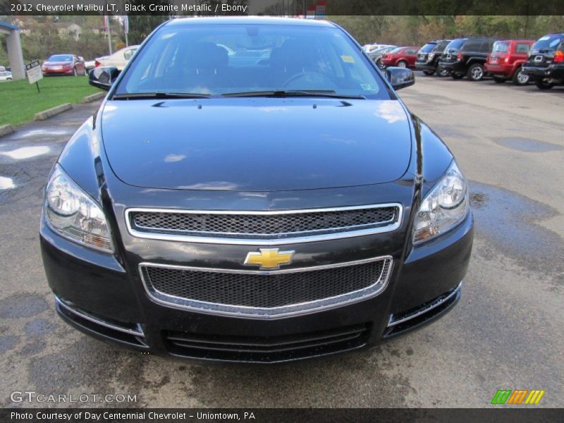 Black Granite Metallic / Ebony 2012 Chevrolet Malibu LT