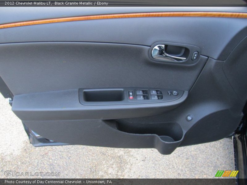 Black Granite Metallic / Ebony 2012 Chevrolet Malibu LT