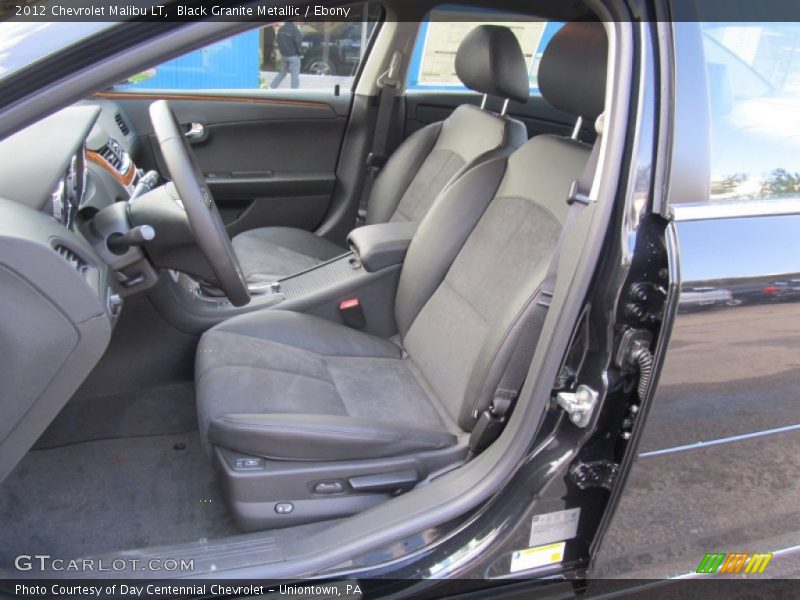 Black Granite Metallic / Ebony 2012 Chevrolet Malibu LT