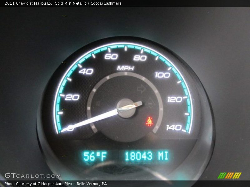 Gold Mist Metallic / Cocoa/Cashmere 2011 Chevrolet Malibu LS