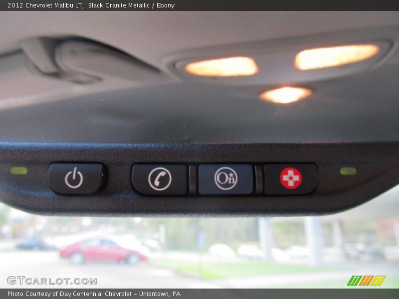 Black Granite Metallic / Ebony 2012 Chevrolet Malibu LT