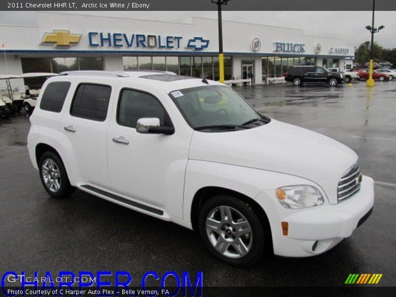 Arctic Ice White / Ebony 2011 Chevrolet HHR LT