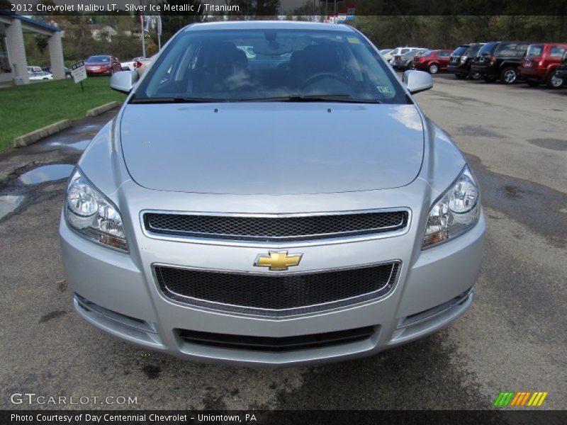 Silver Ice Metallic / Titanium 2012 Chevrolet Malibu LT