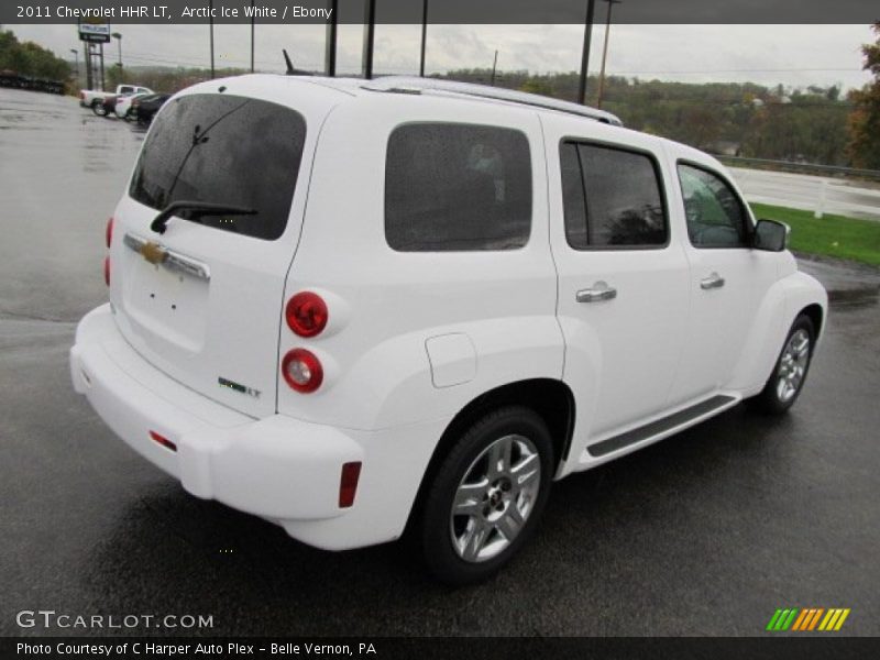 Arctic Ice White / Ebony 2011 Chevrolet HHR LT