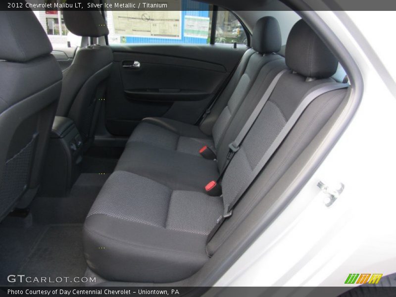 Silver Ice Metallic / Titanium 2012 Chevrolet Malibu LT