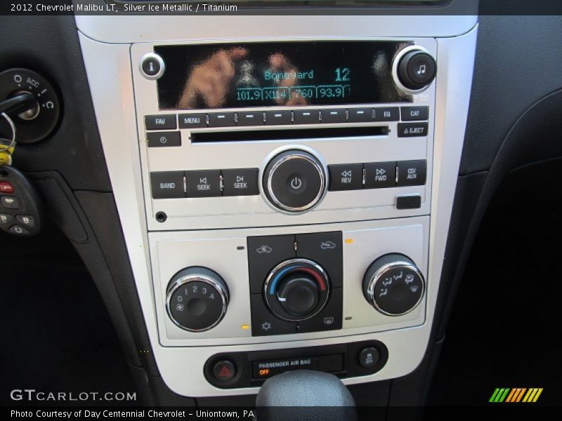 Silver Ice Metallic / Titanium 2012 Chevrolet Malibu LT