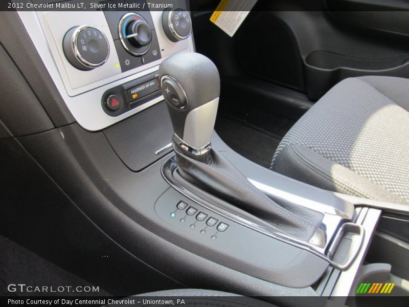 Silver Ice Metallic / Titanium 2012 Chevrolet Malibu LT