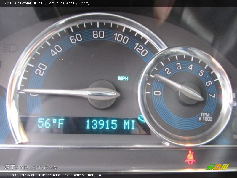 Arctic Ice White / Ebony 2011 Chevrolet HHR LT