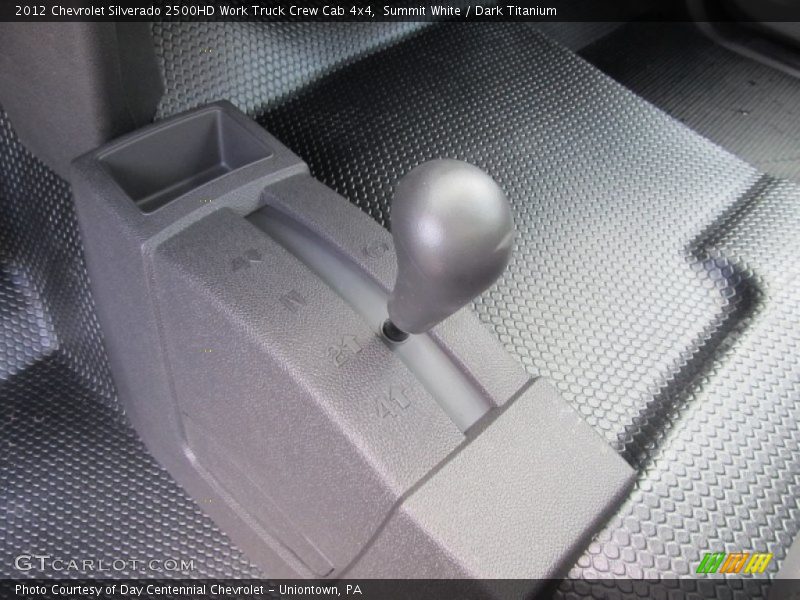 Summit White / Dark Titanium 2012 Chevrolet Silverado 2500HD Work Truck Crew Cab 4x4