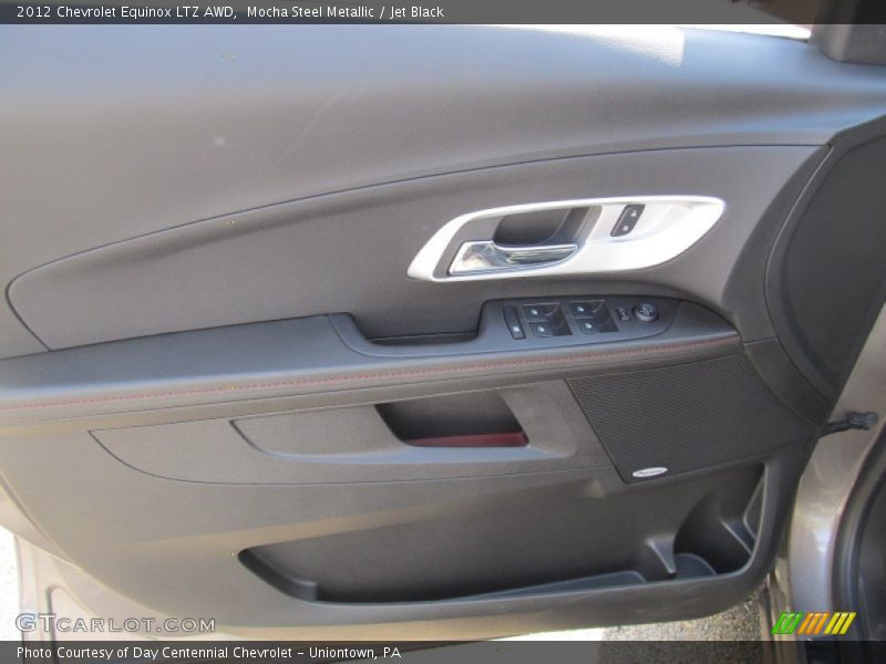 Mocha Steel Metallic / Jet Black 2012 Chevrolet Equinox LTZ AWD
