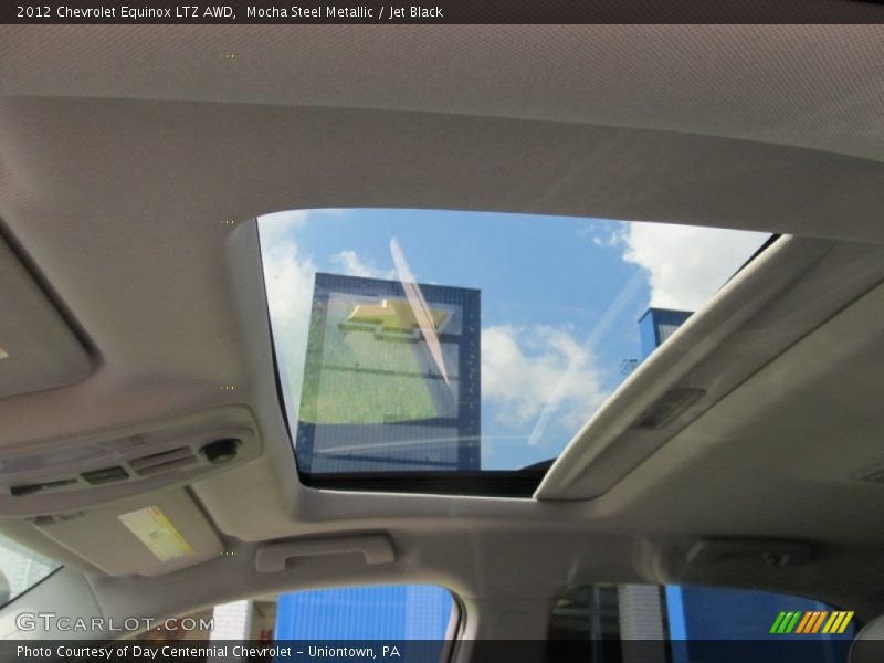Mocha Steel Metallic / Jet Black 2012 Chevrolet Equinox LTZ AWD