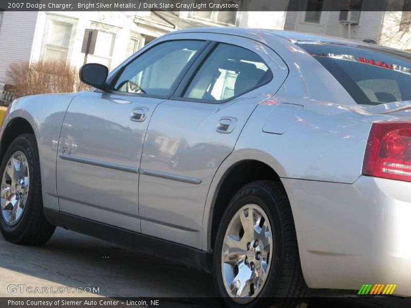 Bright Silver Metallic / Dark Slate Gray/Light Graystone 2007 Dodge Charger