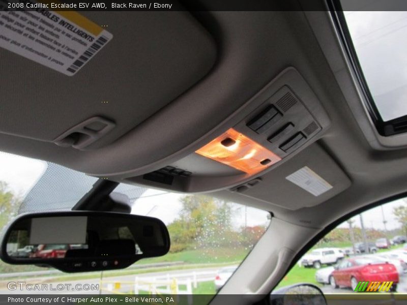 Black Raven / Ebony 2008 Cadillac Escalade ESV AWD