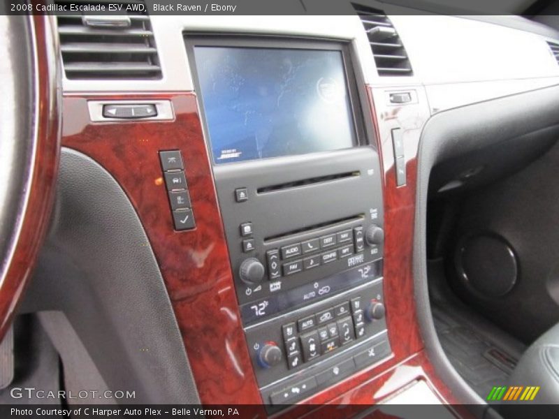 Black Raven / Ebony 2008 Cadillac Escalade ESV AWD