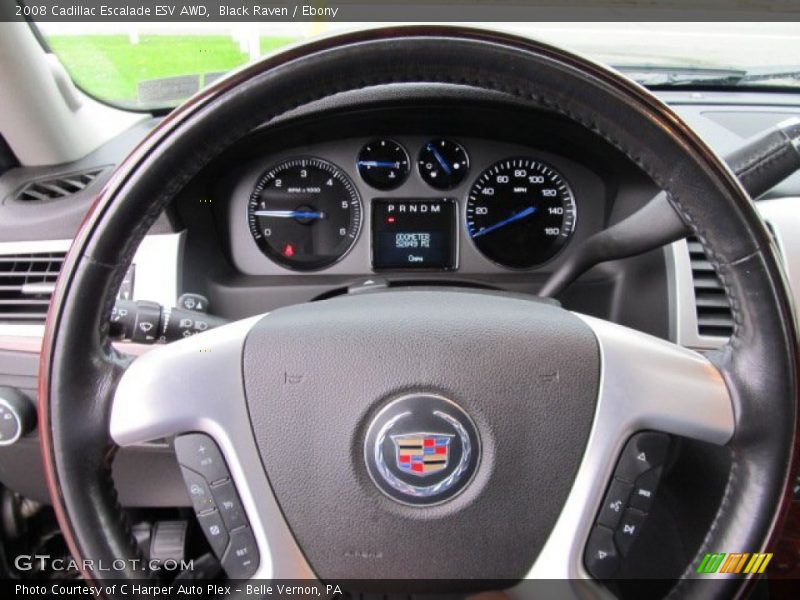 Black Raven / Ebony 2008 Cadillac Escalade ESV AWD