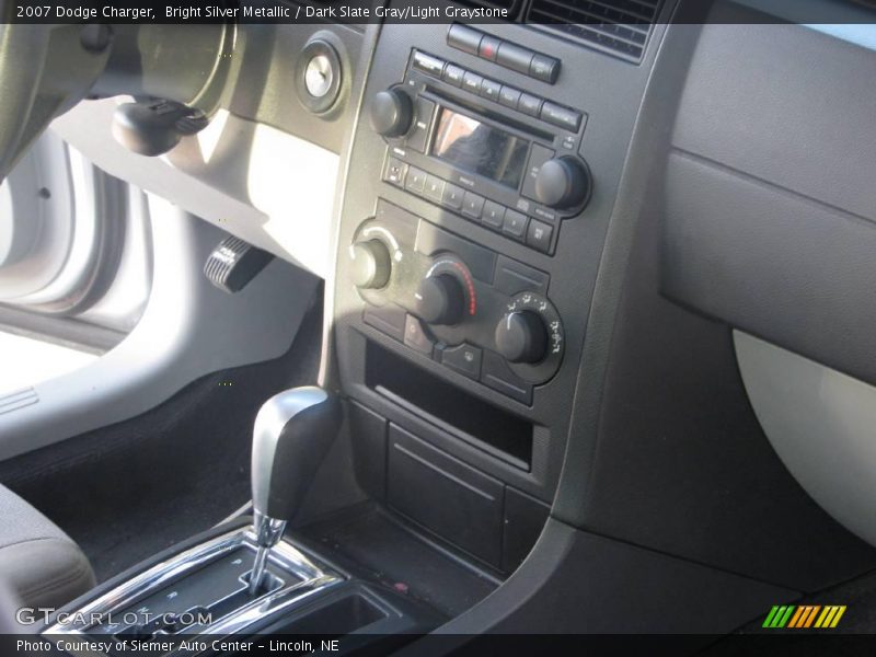 Bright Silver Metallic / Dark Slate Gray/Light Graystone 2007 Dodge Charger