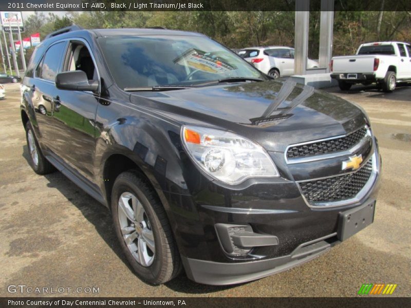Black / Light Titanium/Jet Black 2011 Chevrolet Equinox LT AWD