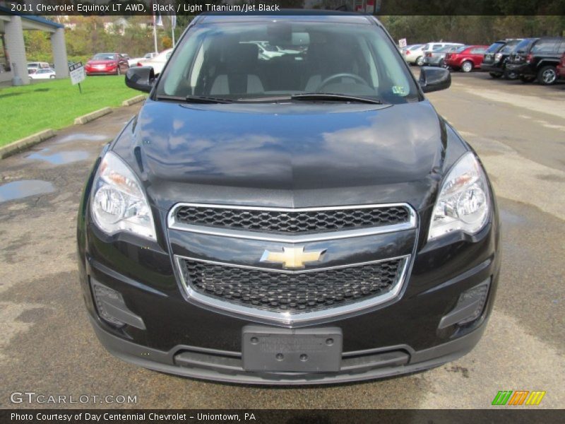 Black / Light Titanium/Jet Black 2011 Chevrolet Equinox LT AWD