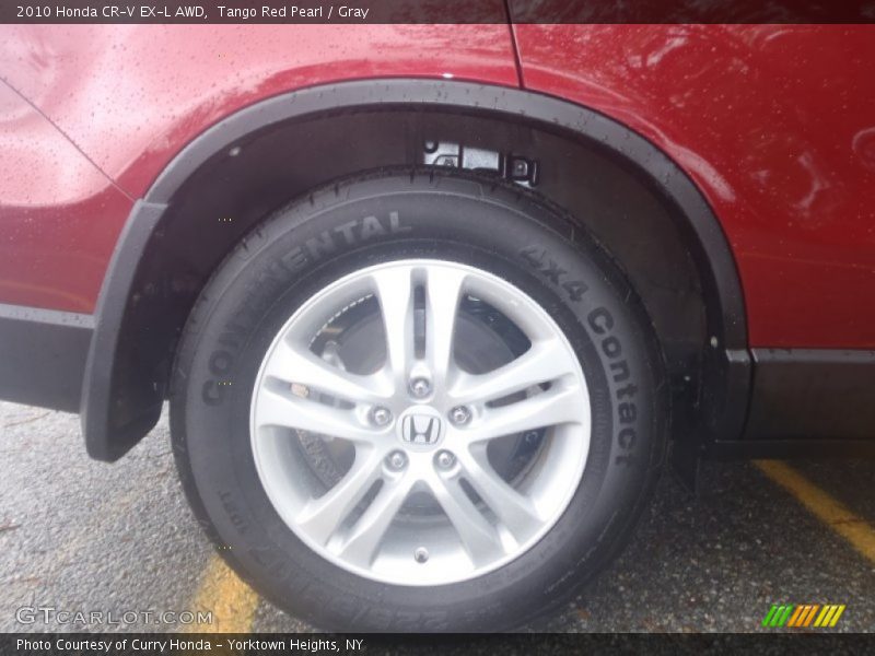 Tango Red Pearl / Gray 2010 Honda CR-V EX-L AWD