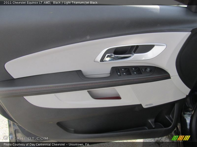 Black / Light Titanium/Jet Black 2011 Chevrolet Equinox LT AWD