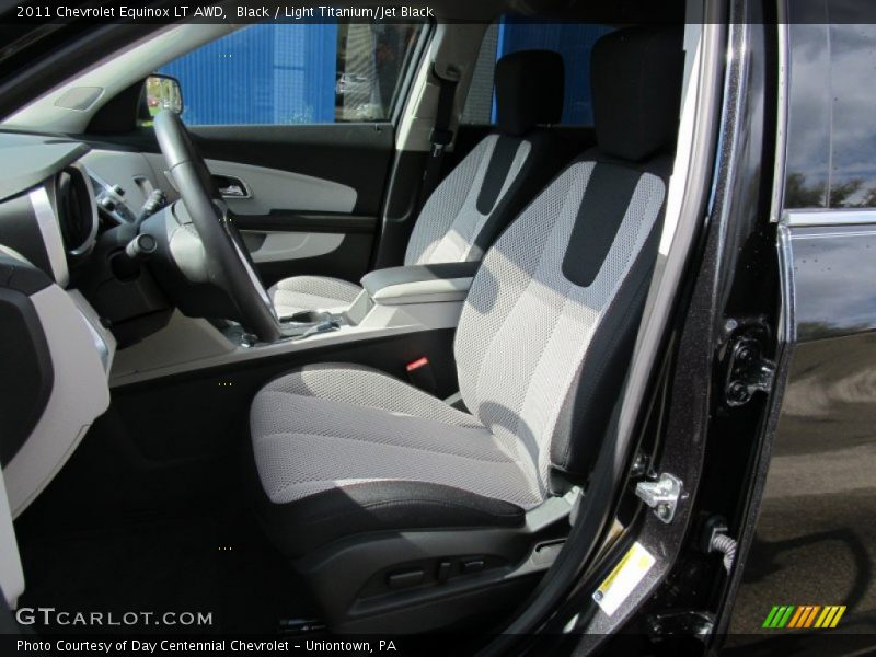 Black / Light Titanium/Jet Black 2011 Chevrolet Equinox LT AWD