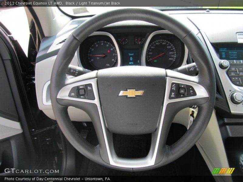 Black / Light Titanium/Jet Black 2011 Chevrolet Equinox LT AWD