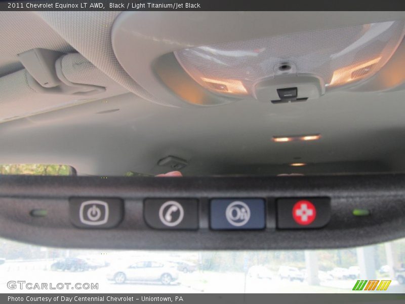 Black / Light Titanium/Jet Black 2011 Chevrolet Equinox LT AWD