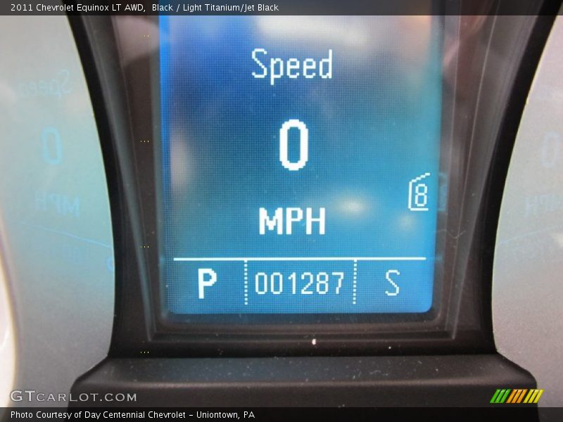 Black / Light Titanium/Jet Black 2011 Chevrolet Equinox LT AWD