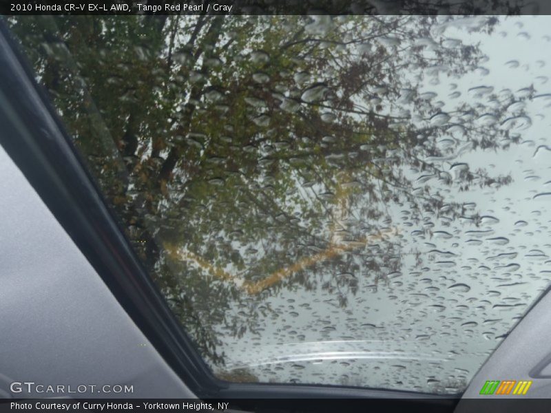 Tango Red Pearl / Gray 2010 Honda CR-V EX-L AWD