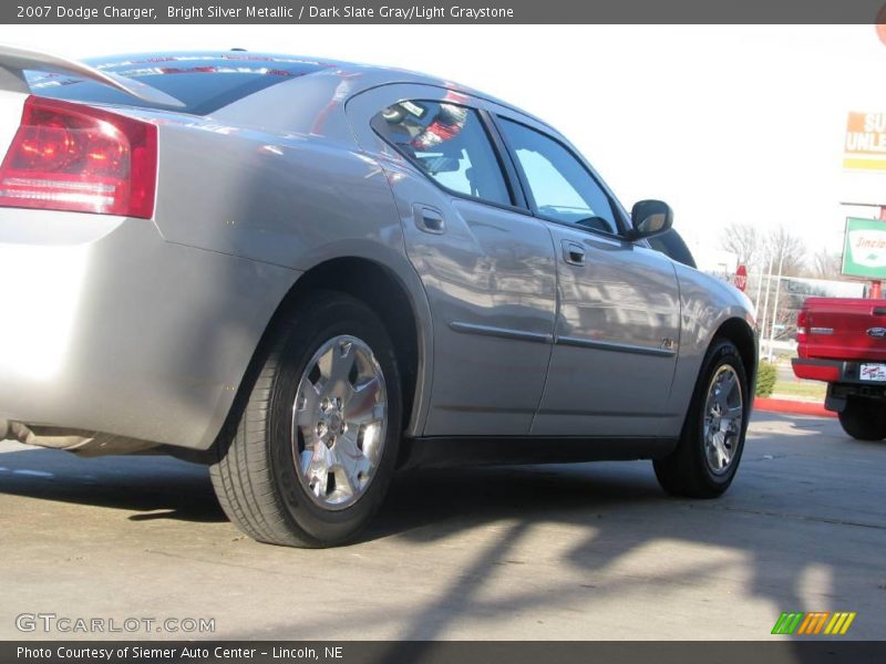 Bright Silver Metallic / Dark Slate Gray/Light Graystone 2007 Dodge Charger