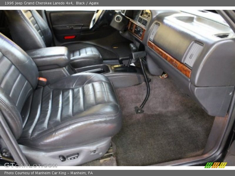 Black / Agate 1996 Jeep Grand Cherokee Laredo 4x4
